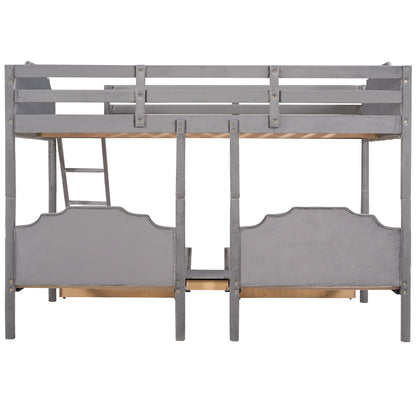 Velvet Dreams Triple Bunk Bed