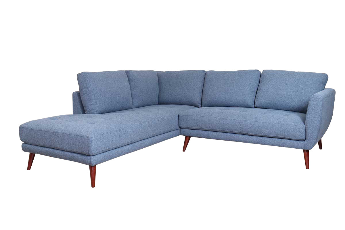 Casey Laf Sectional Sofa - Blue