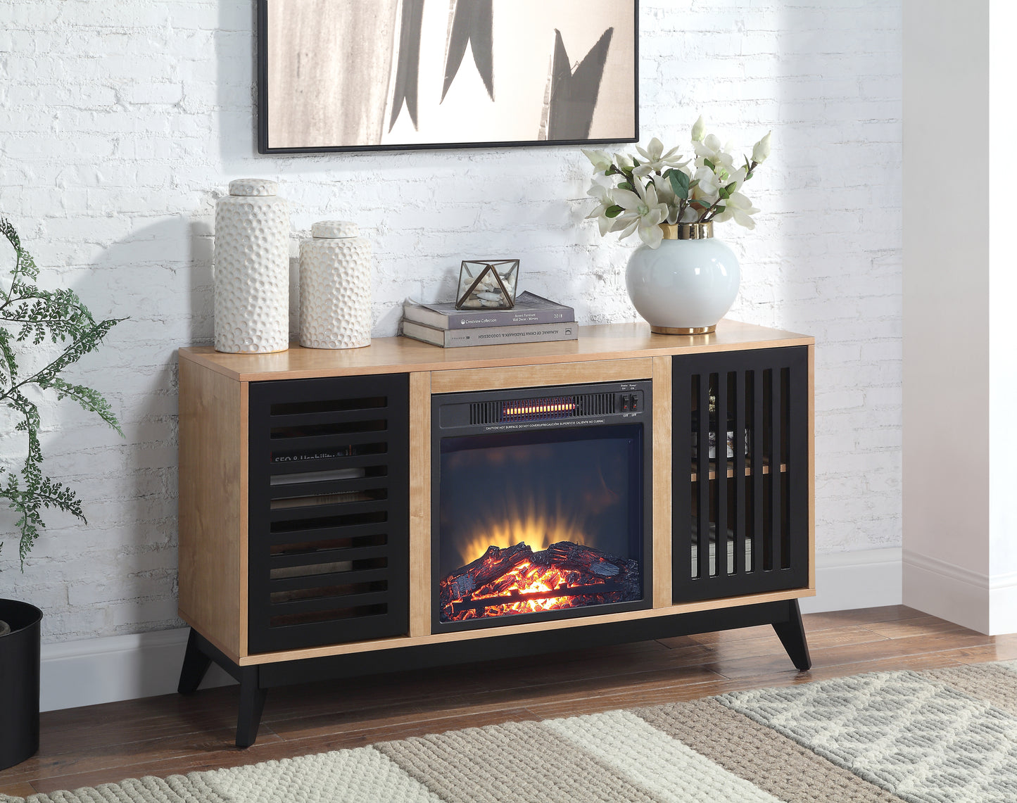 Fireplace Station - Oak