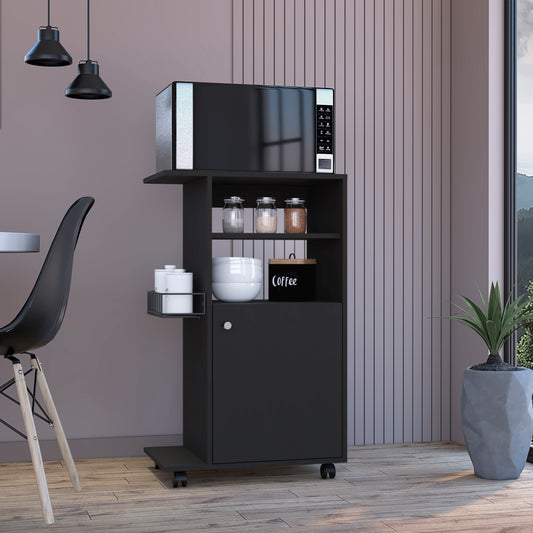 Pantry Mate Kitchen Cart - Black