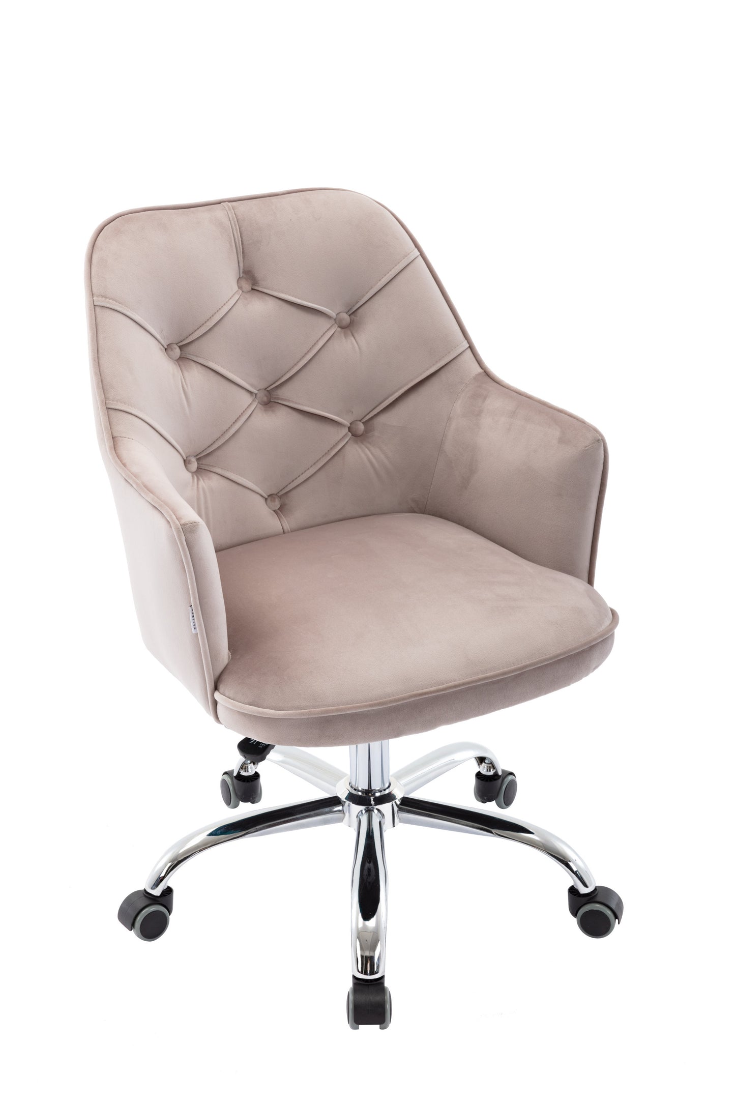 Elegance Flex Velvet Swivel Shell Chair