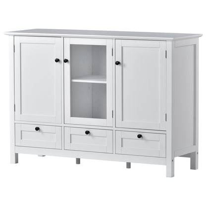 Elegant Living Console - 44.9'' Accent Cabinet with Doors and Drawers