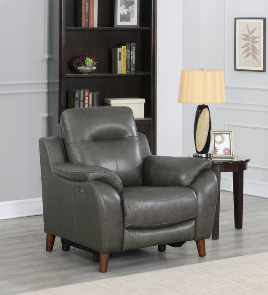 Trento Power Reclining Chair - Gray