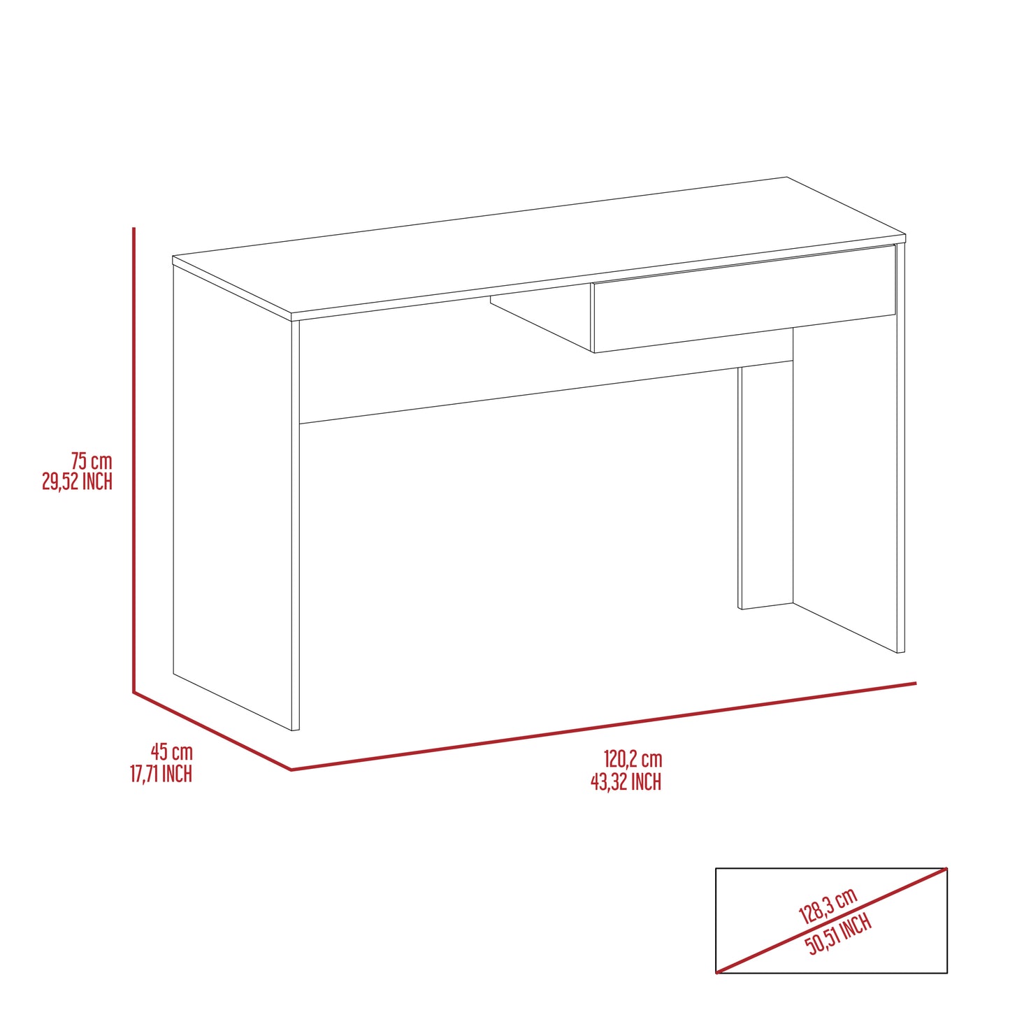 Blackwood Computer Desk