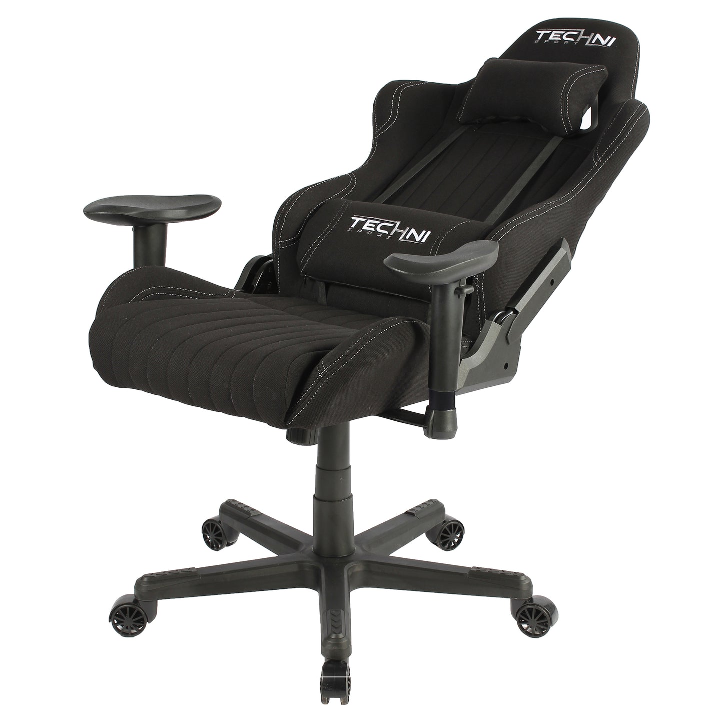 Ergo Max Elite Fabric High Back Gaming Chair- Black