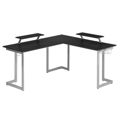 Sport Warrior L-Shaped Gaming Desk