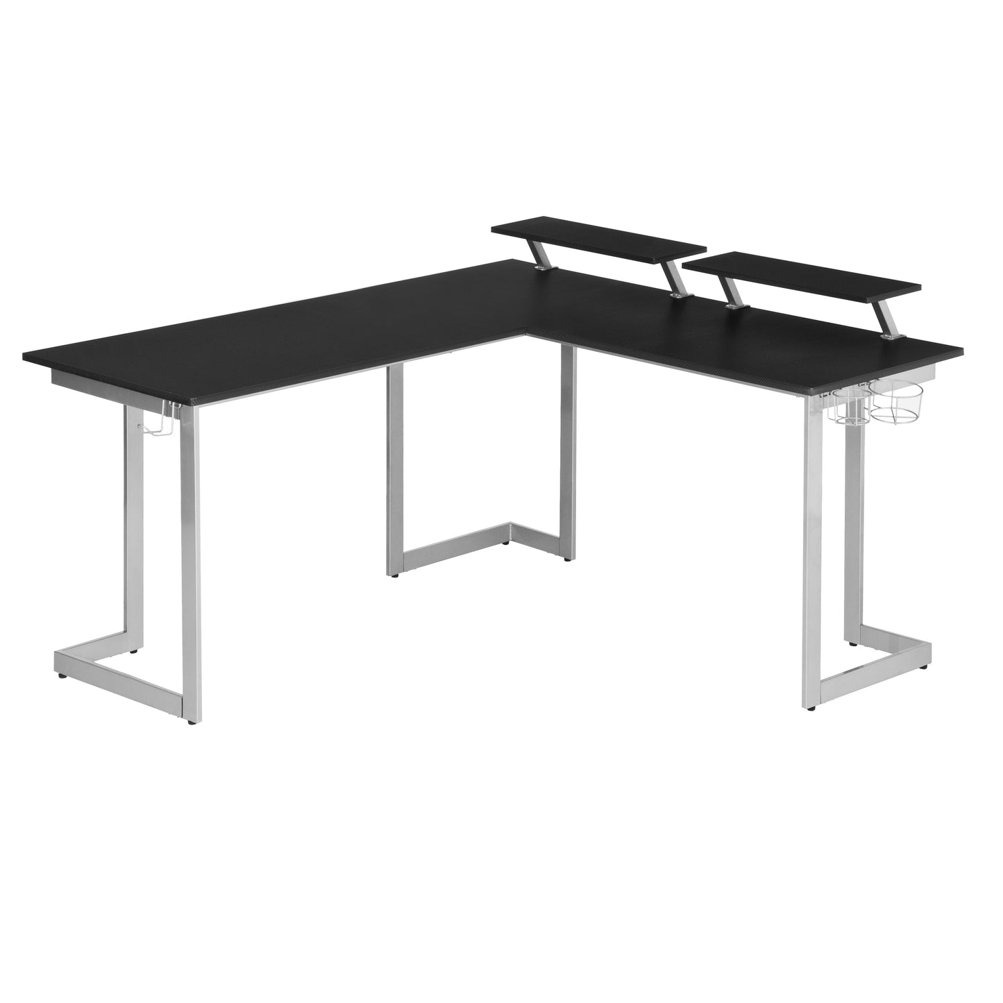 Sport Warrior L-Shaped Gaming Desk