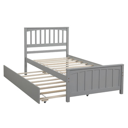 Alpha Twin Trundle Bed