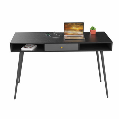 Eco Smart Desk with USB Ports and Power Outlet