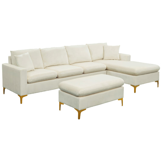 Elegant Harmony Sectional Sofa