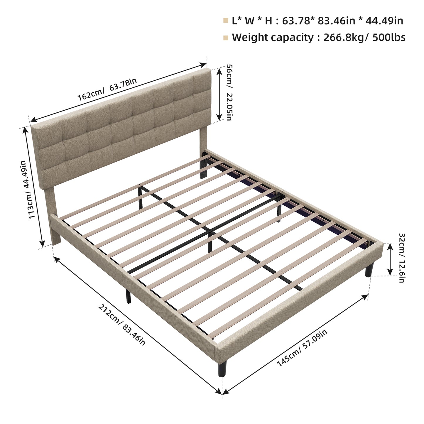 LuxeLinen Illumina Bed