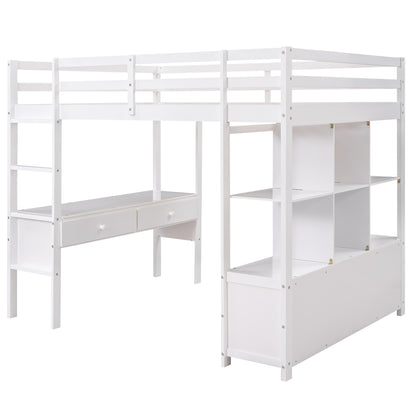 Sky Rise Loft Bed -Full