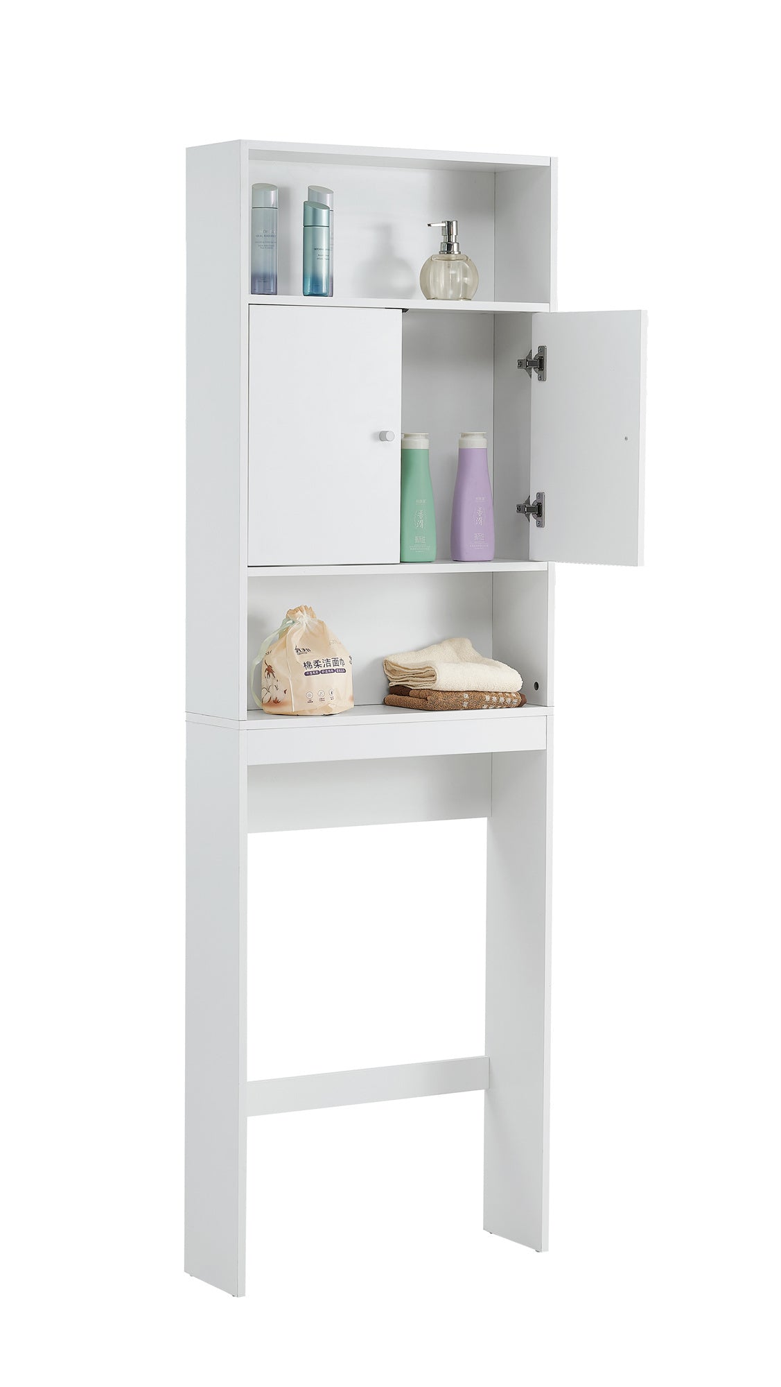 Felix Bathroom Shelf Over The Toilet - White