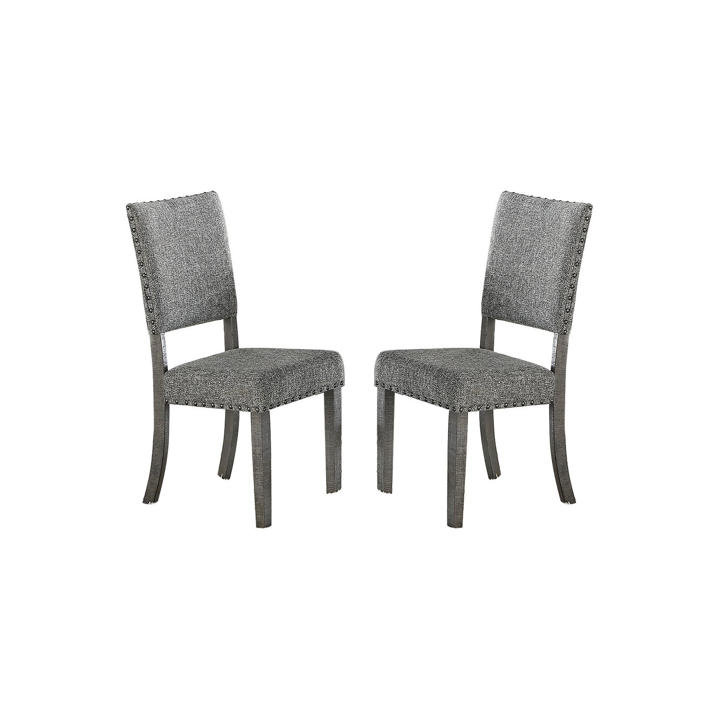 Takako Fabric Dining Chair (Set of 2) - Gray