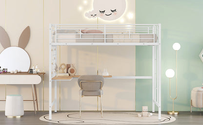 Workstation Loft Bed - Twin