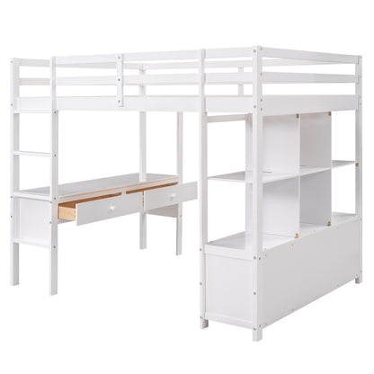 Sky Rise Loft Bed -Full