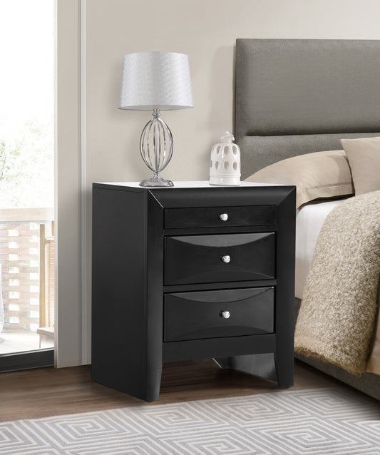 Marilla Nightstand - Black