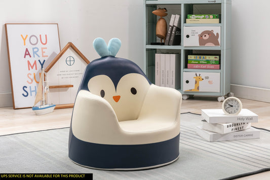 Penguin Kids Chair - Blue