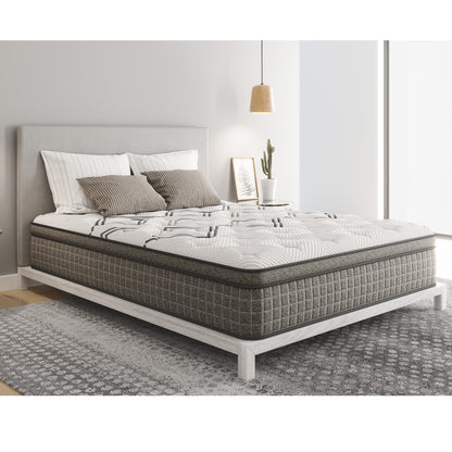 Copper Lux Hybrid Mattress Euro-Top - Cal King