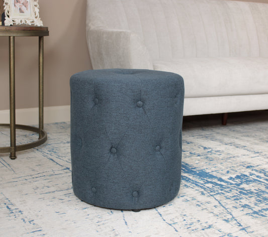 Blue Cloud Ottoman