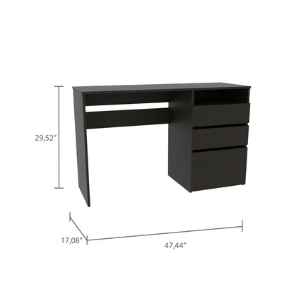 Tech Scape 3-Drawer 1-Shelf Workstation