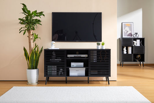 Neo Modern TV Cabinet Entertainment - Black