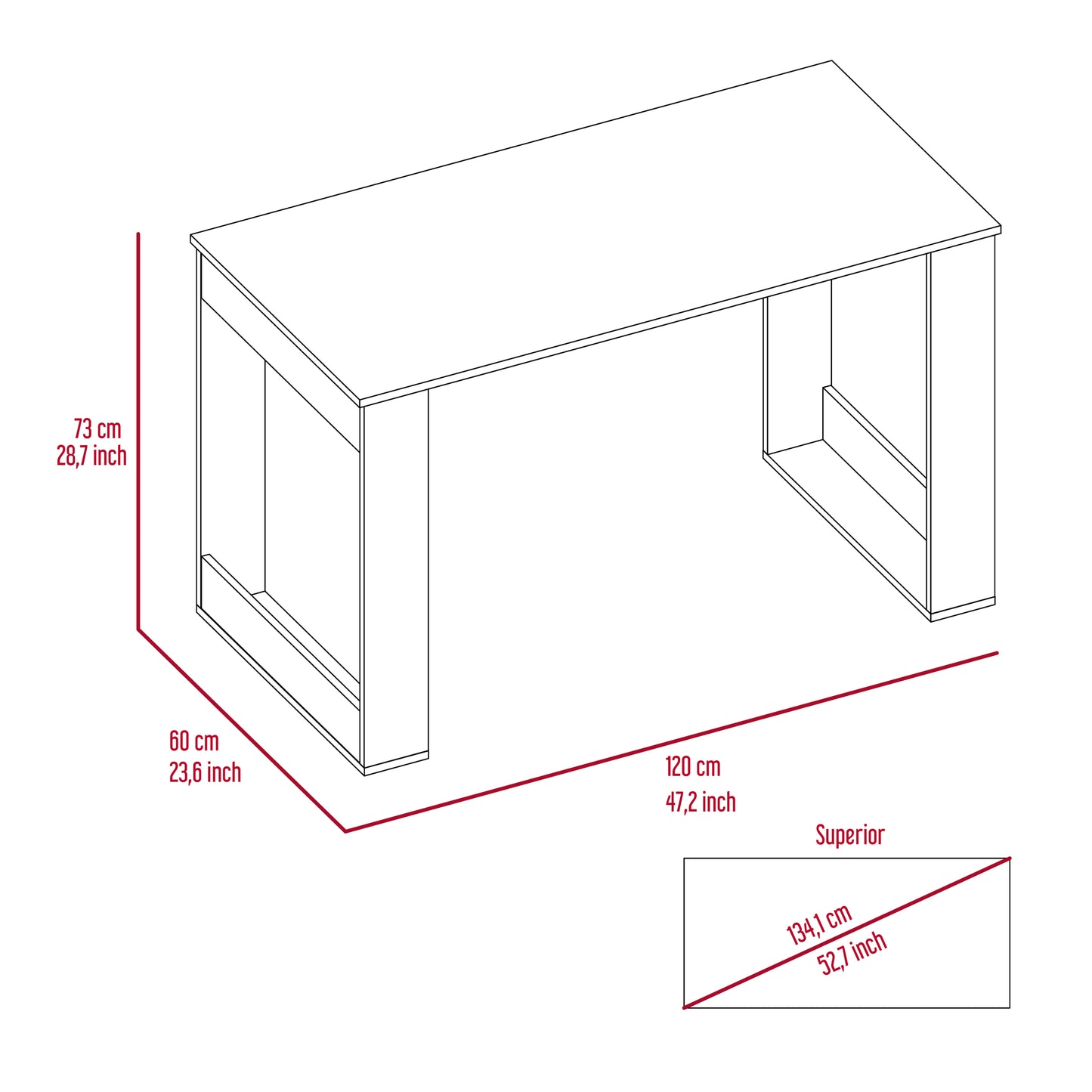 Oliver Writing Desk