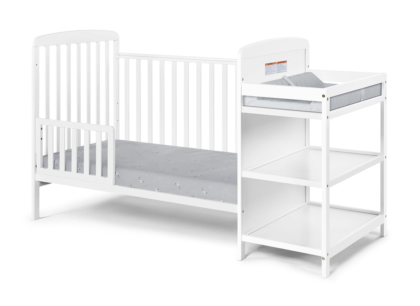 Dreams 3-in-1 Convertible Crib and Changer Combo