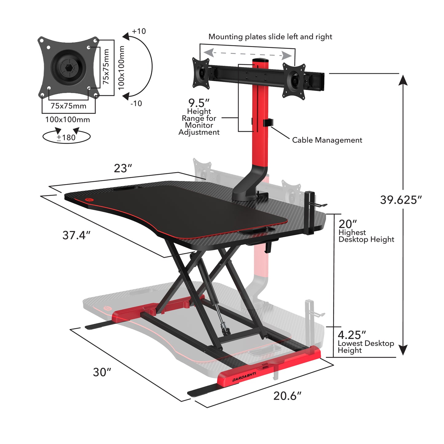 Gaming Riser Stand