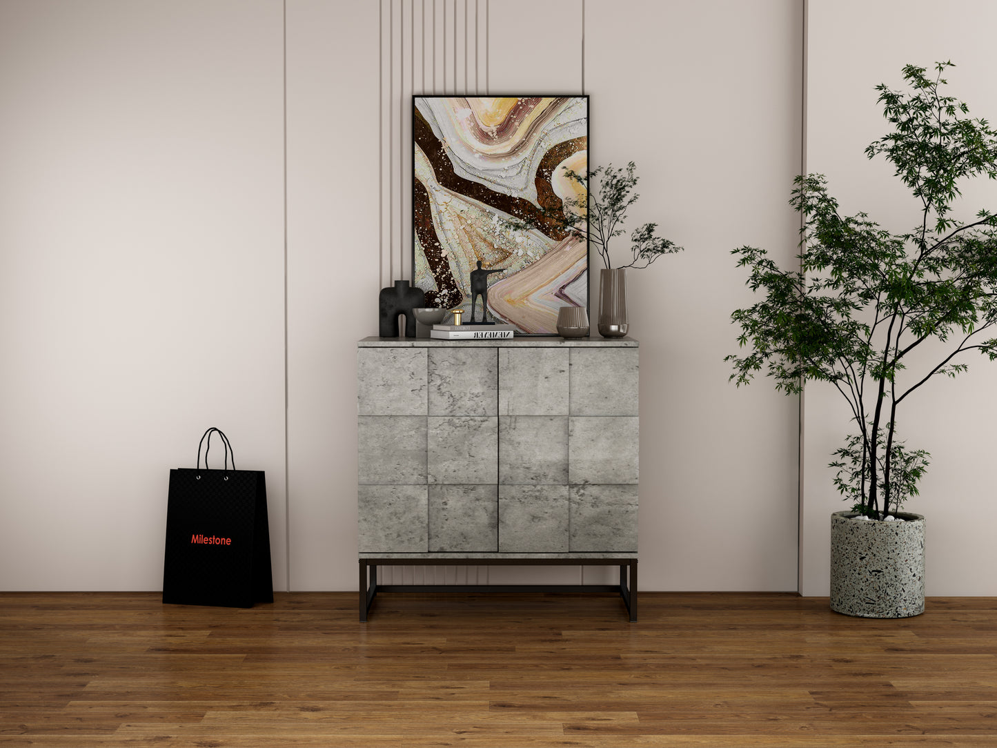 Urban Retreat Cabinet - Grey