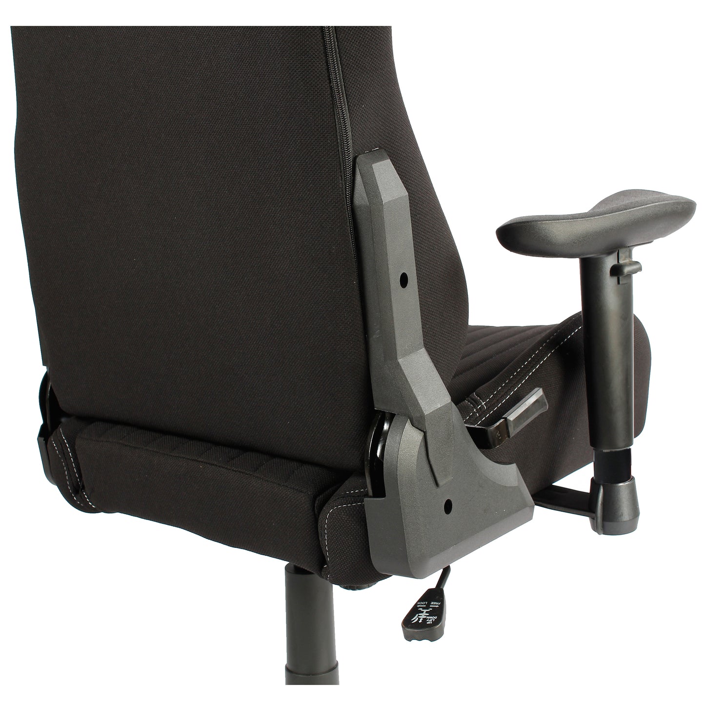 Ergo Max Elite Fabric High Back Gaming Chair- Black