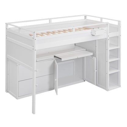 Fortuna Loft Bed - Twin