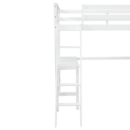 The Cubist Loft Bed - Twin