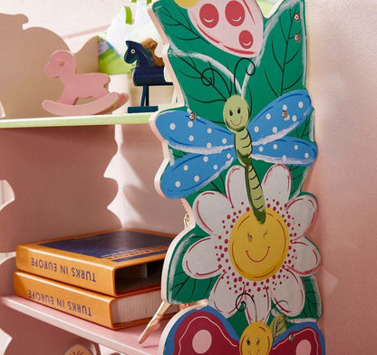 Fairyland 3 Tier Flower Bookcase with Drawers