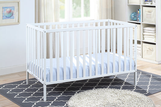 Palmer 3-in-1 Convertible Island Crib - White