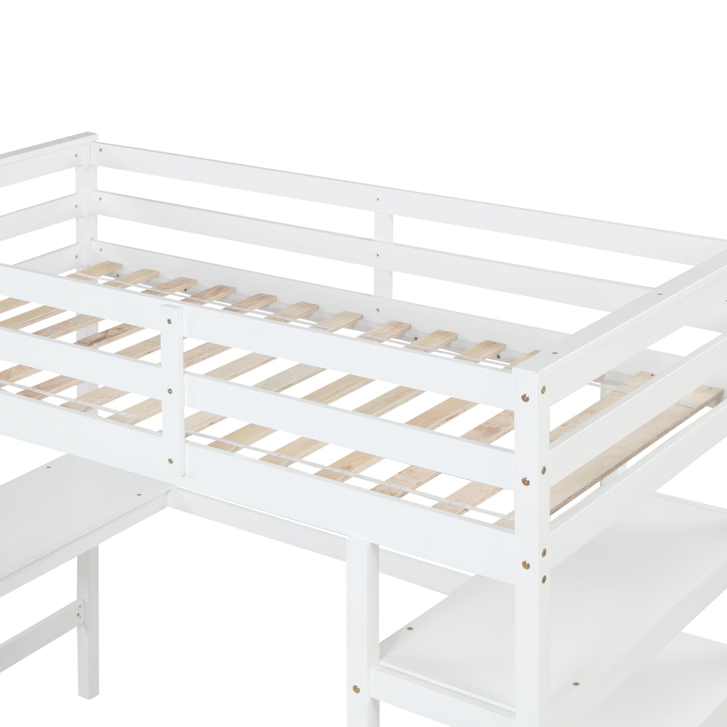 The Cubist Loft Bed - Twin