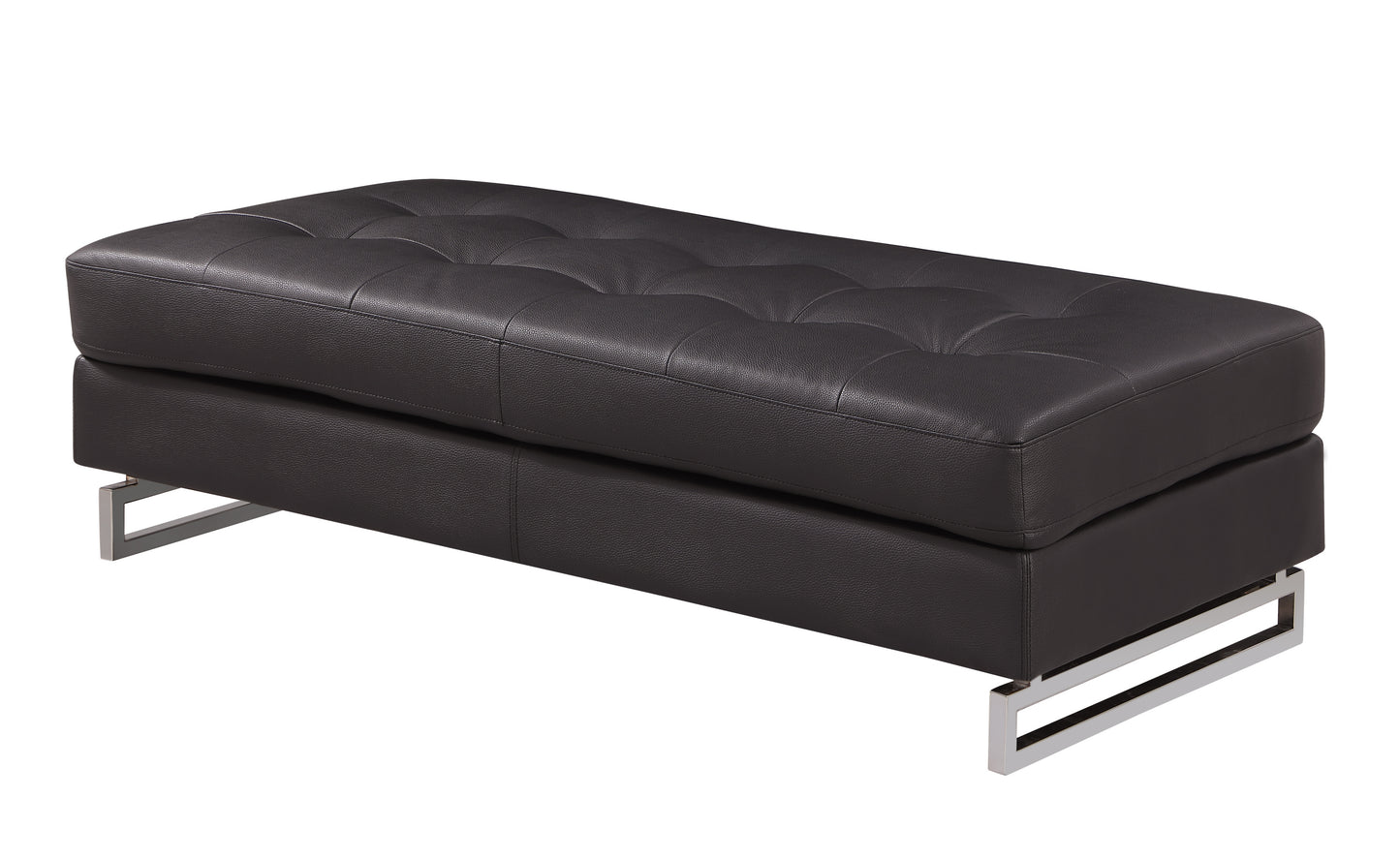 United Genuine Leather Ottoman - Brown