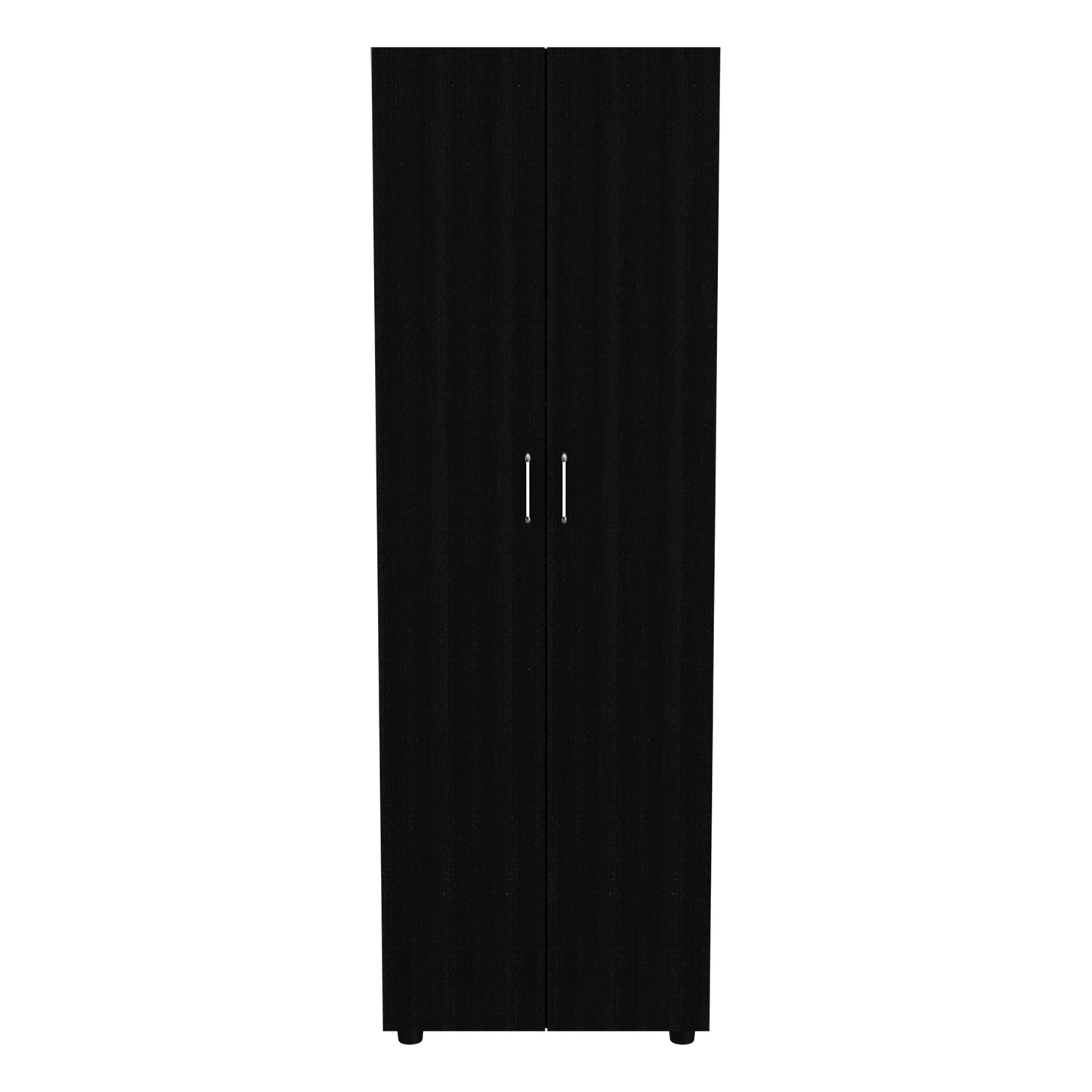 Blackwood 2-Shelf Rectangle Armoire