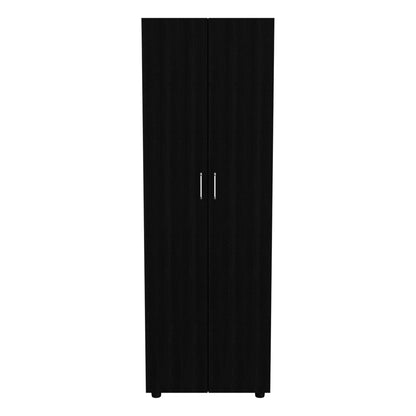 Blackwood 2-Shelf Rectangle Armoire