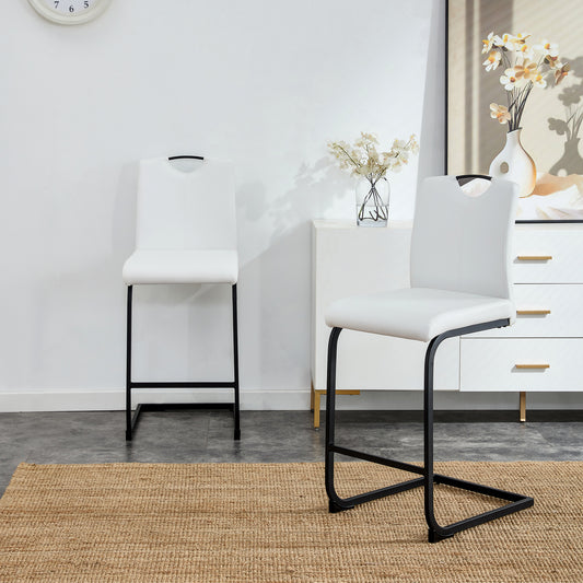 Flex Counter Height Chair - White Set of 2