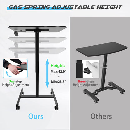 Flexi Computer Desk- Height-Adjustable