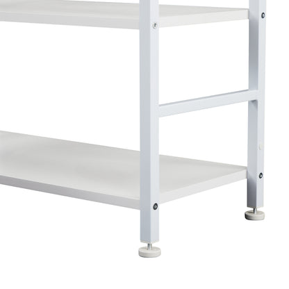 Tall Tower Bookcase - White