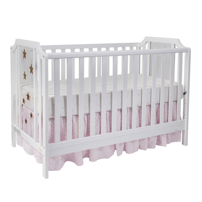 Nautical 3-in-1 Convertible Island Crib - White