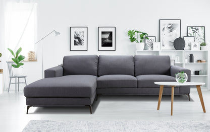 Carlo Sectional Sofa - Gray