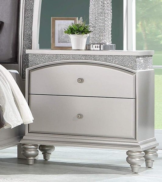 Maverick Nightstand - Platinum