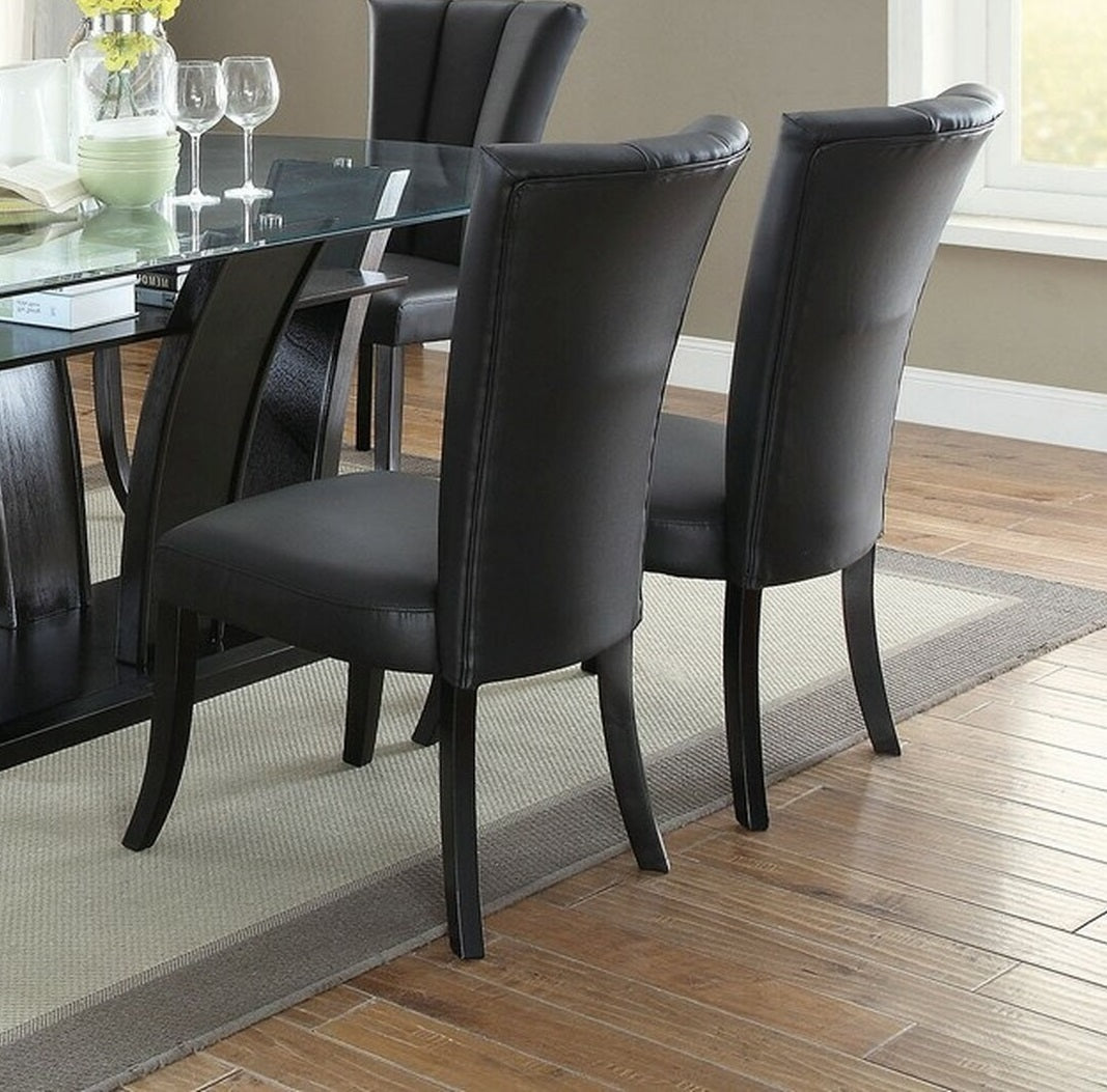 Elegant Ebony Dining Chairs