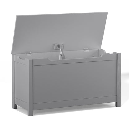 Kids Wooden Toy Box Storage - Grey