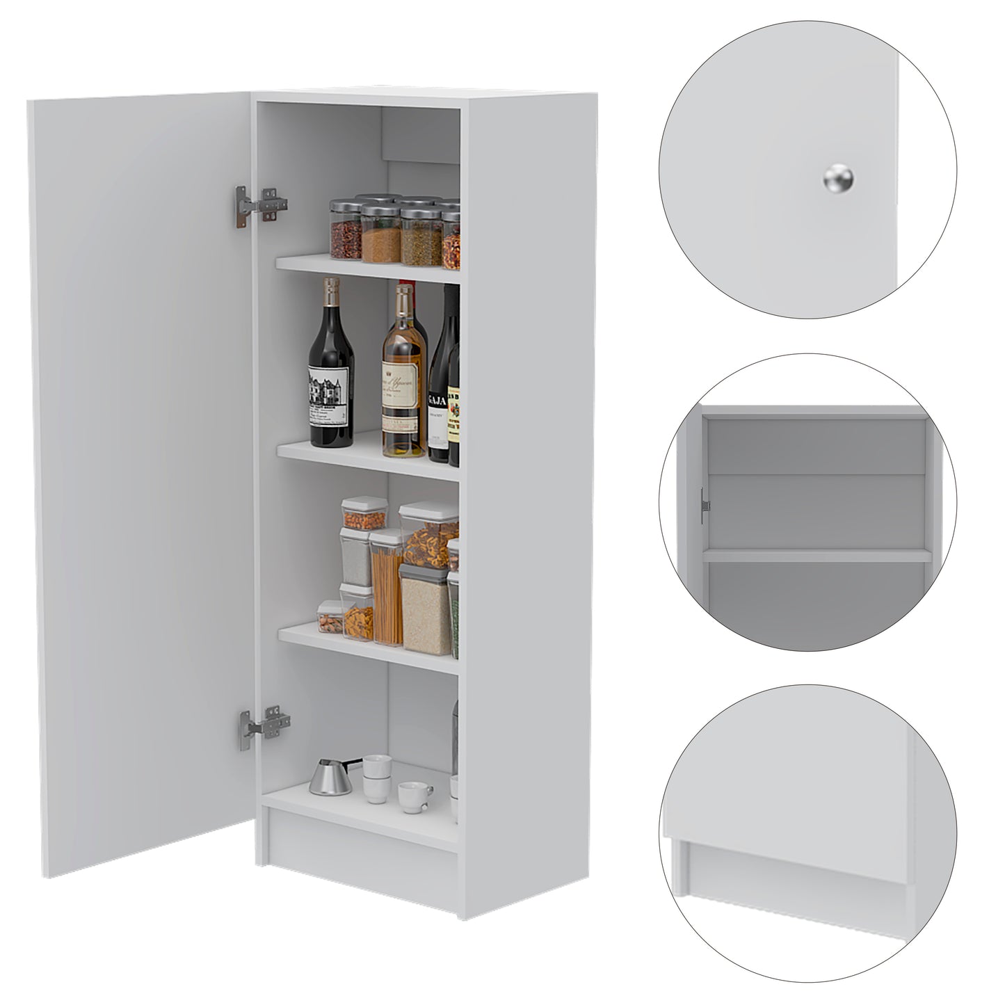 Richmond Pantry Cabinet - White