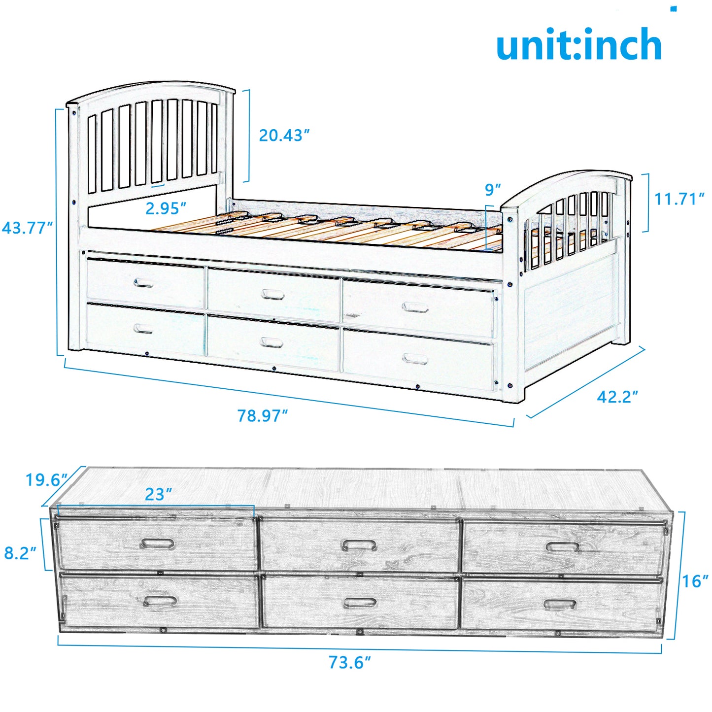 Oriswood Storage Haven Bed