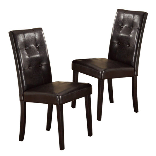 Ada Dining Chairs (Set of 2) - Dark Brown